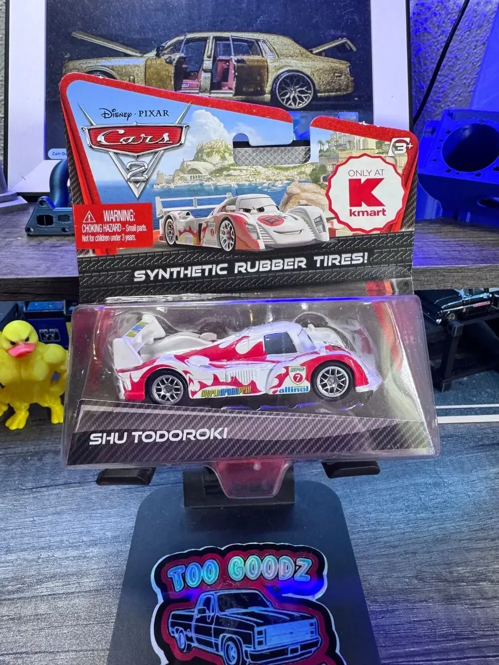 Disney Pixar Cars 2 Kmart exclusive Shu Todoroki